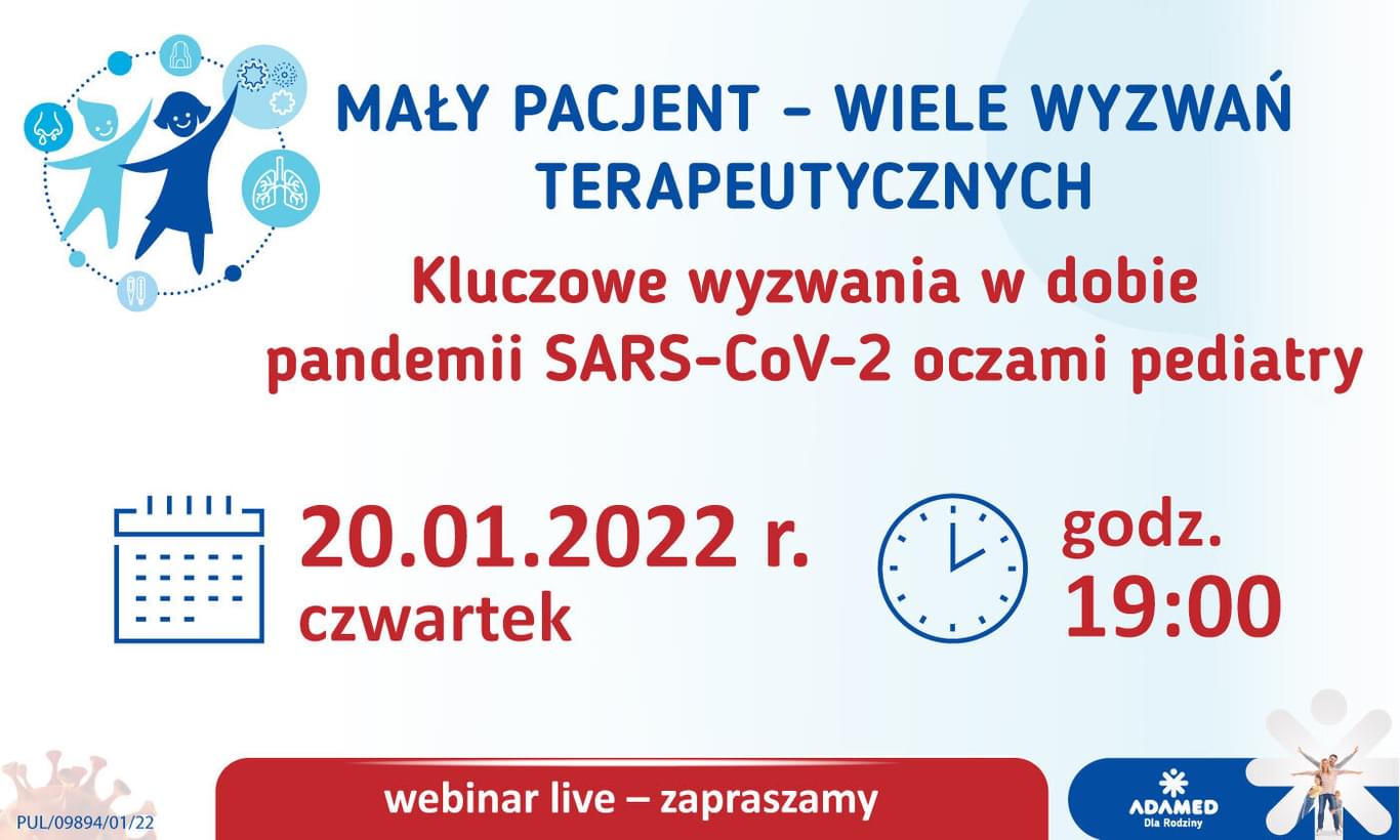 adamed, maly pacjent wiele wyzwan terapeutycznych, covid 19
